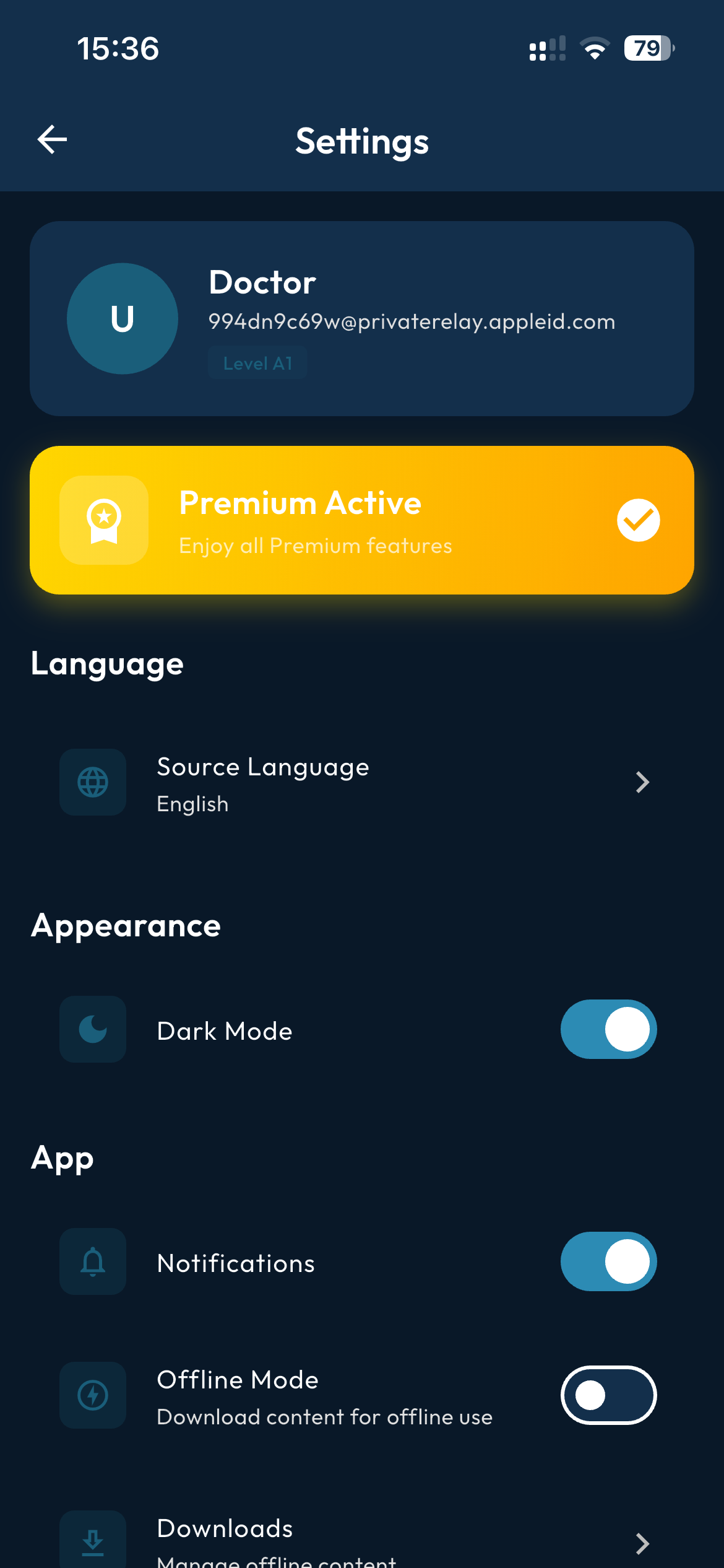 Dark Mode